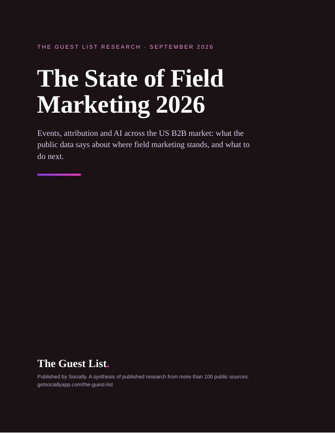 Cover of The State of Field Marketing 2026